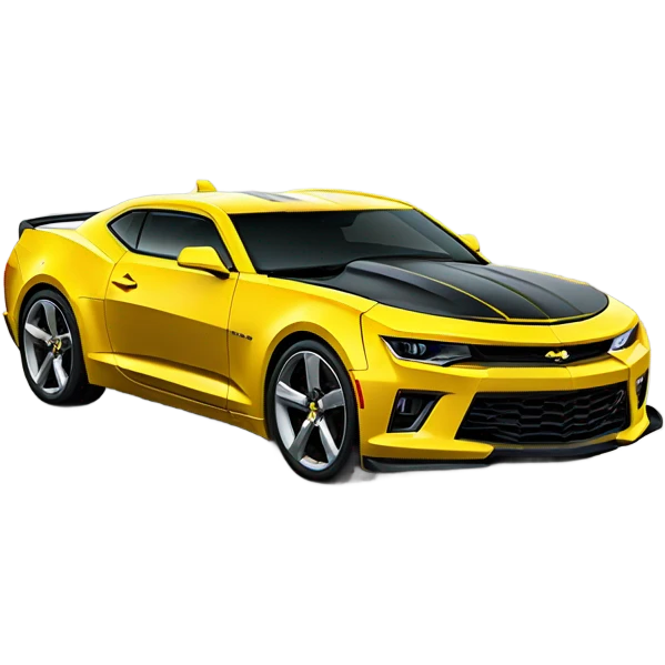 Yellow Camaro bumblebee emoji