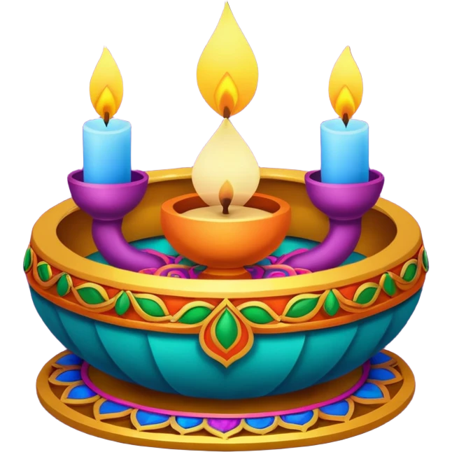 ornamented diwali emoji