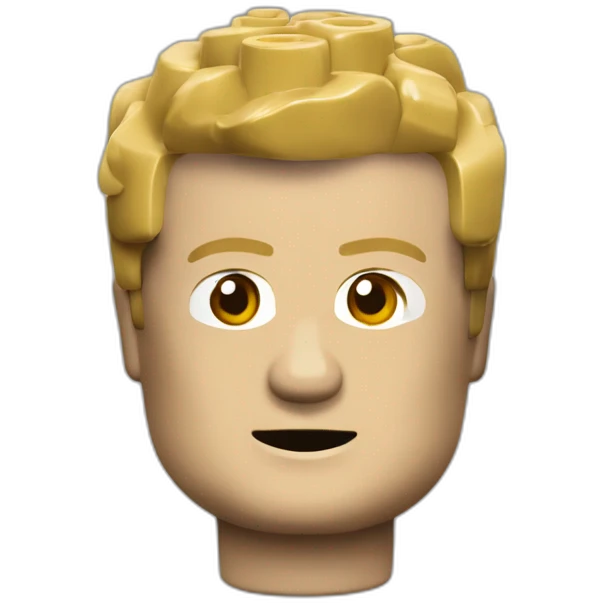 Brique de lego emoji