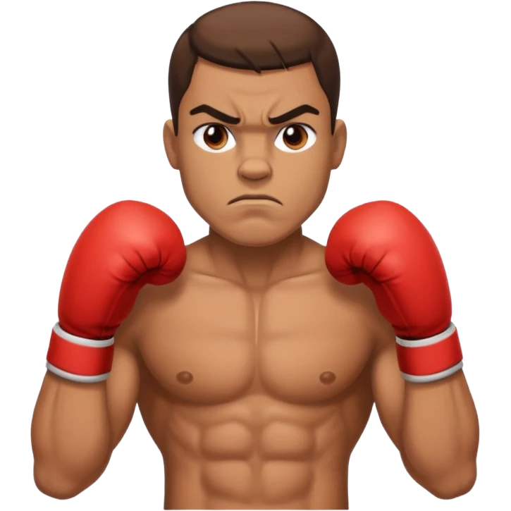  a boxer  emoji
