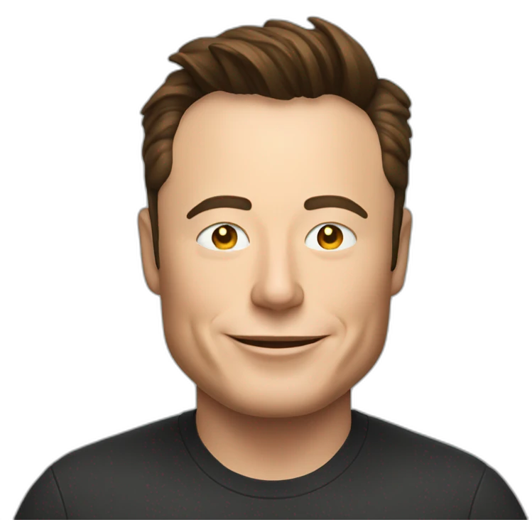 Elon Musk drink beer emoji