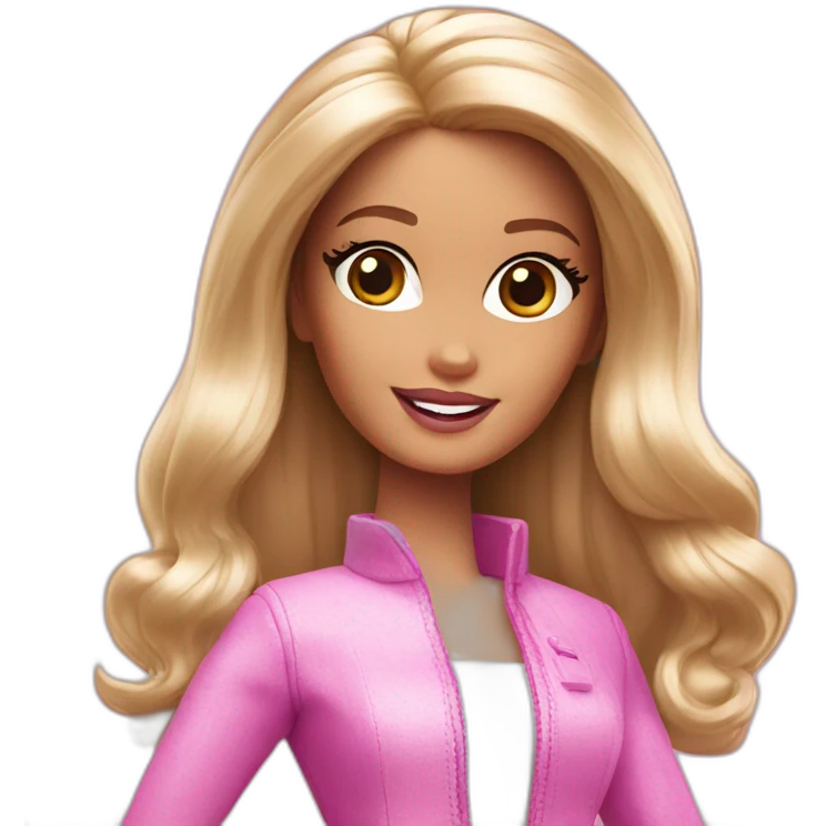 Barbie pose emoji