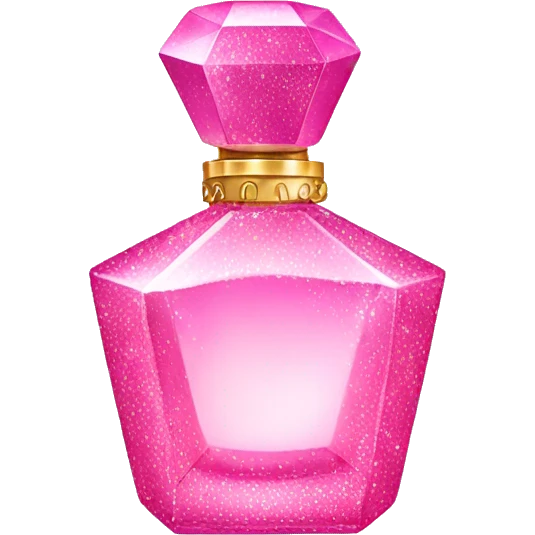 pink sparkly perfume emoji