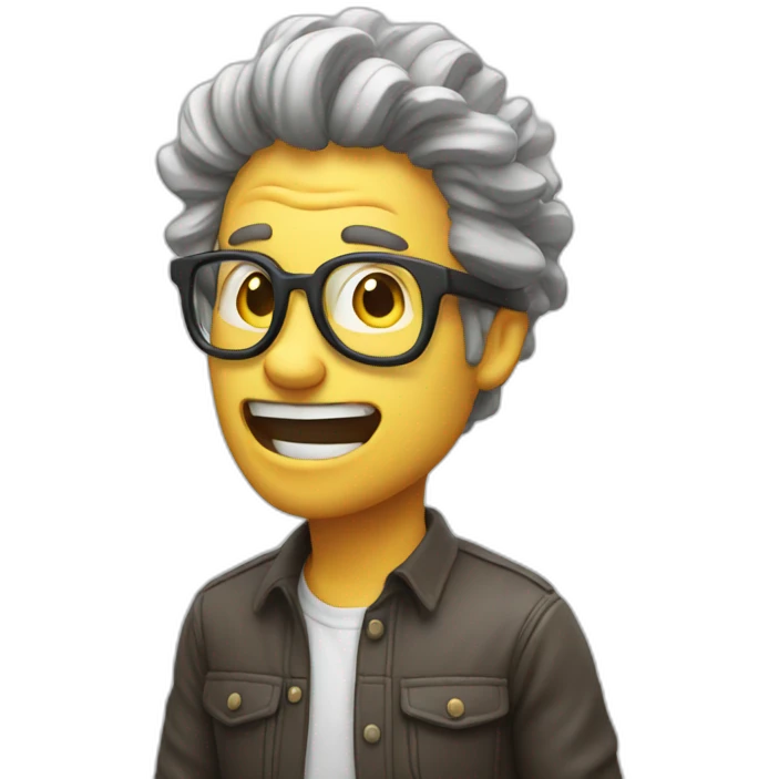 product designer going mad emoji