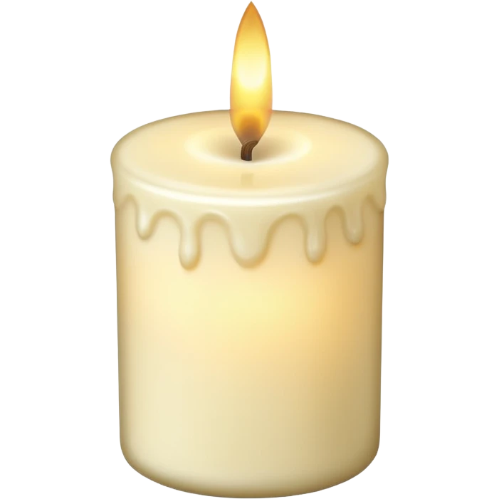Vela aromática emoji