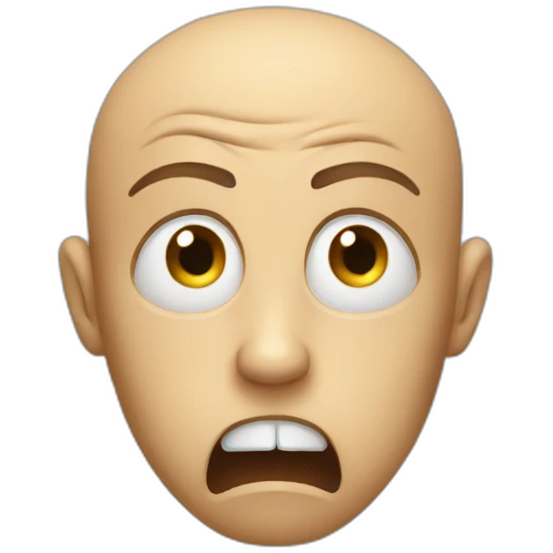 Scared emoji