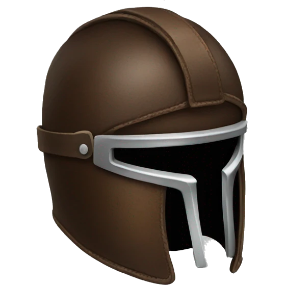 leather helmet emoji
