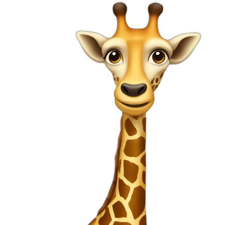 GIRAFE man emoji