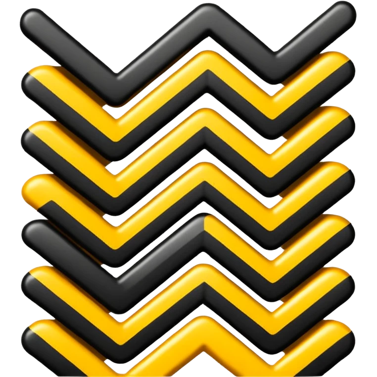 Rayos y centellas en expresión de alegría color negro emoji