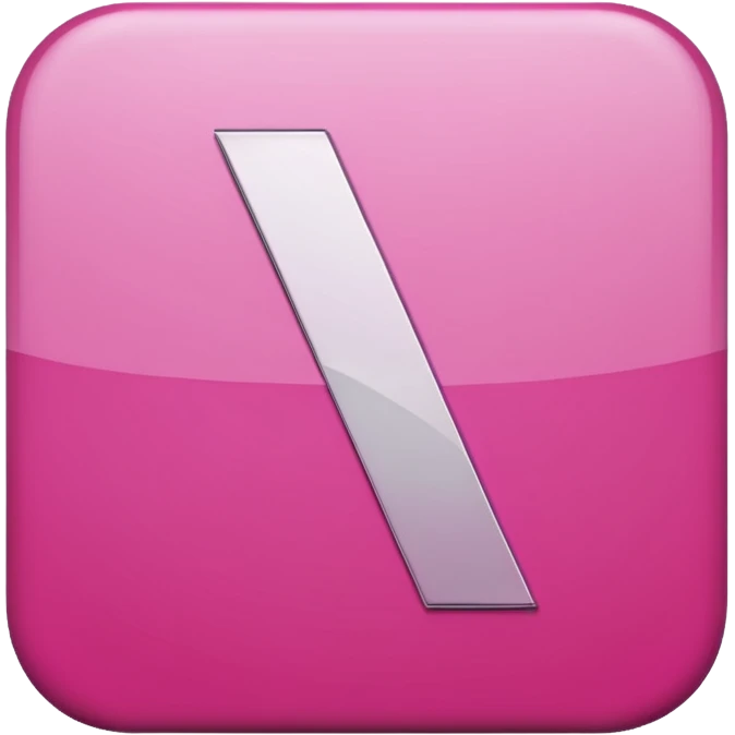 Netflix aesthetic "N" logo in pink emoji