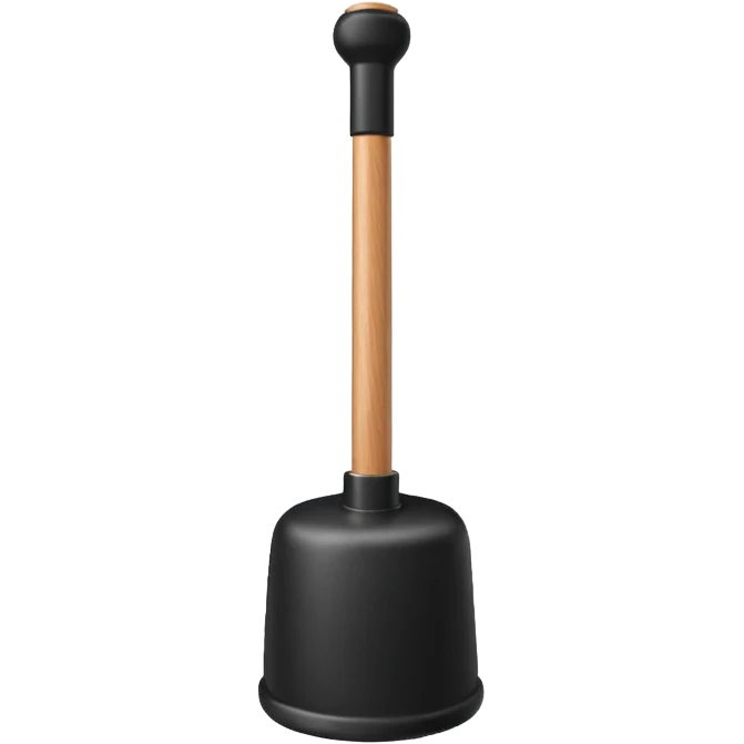 toilet plunger emoji