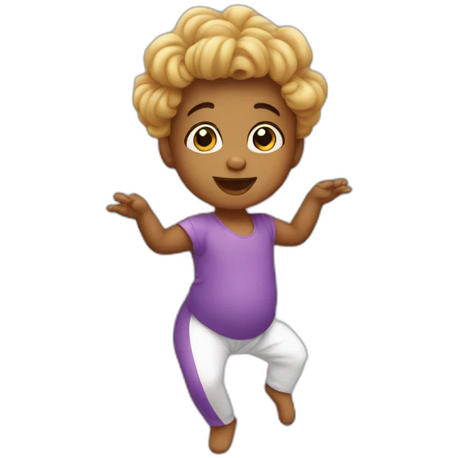 bébé qui danse emoji