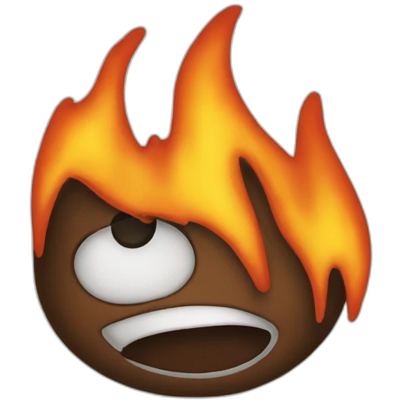 burn emoji