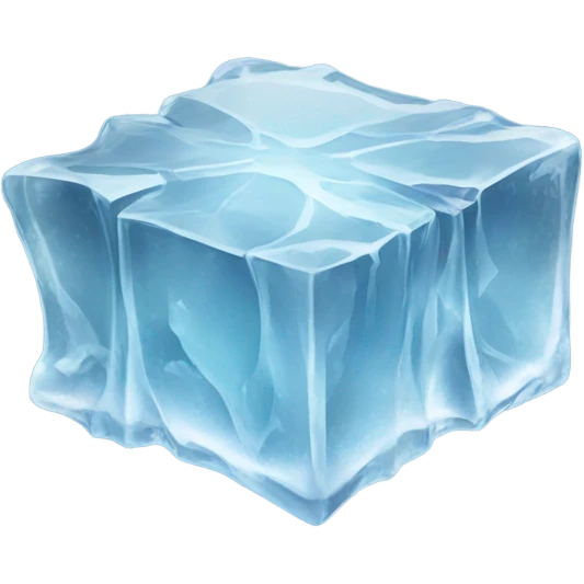 Ice block emoji