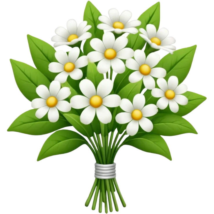 fiorie bianco  emoji