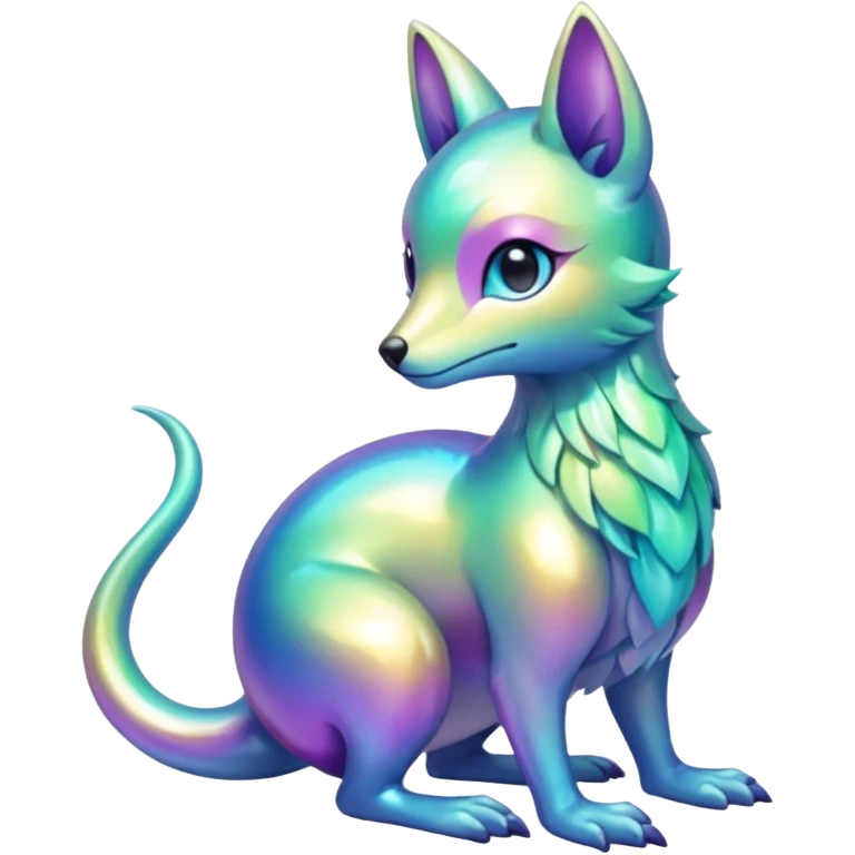 Shiny Fionbri-creature by Falvie (full body) emoji