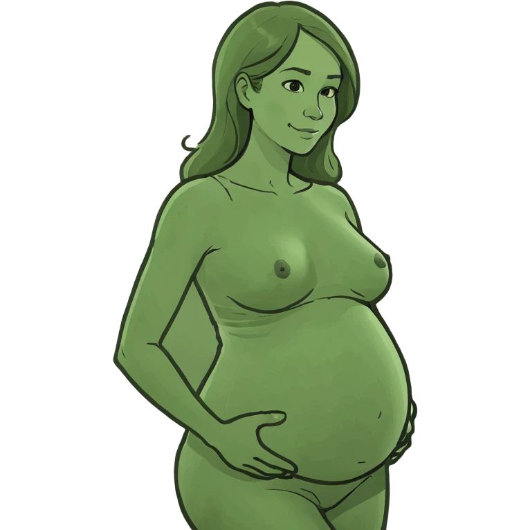 Pregnant woman emoji