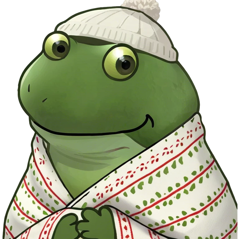 wrapped in a blanket, cozy emoji