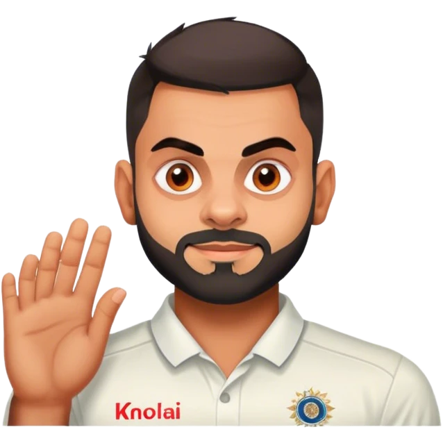 virat kohli emoji