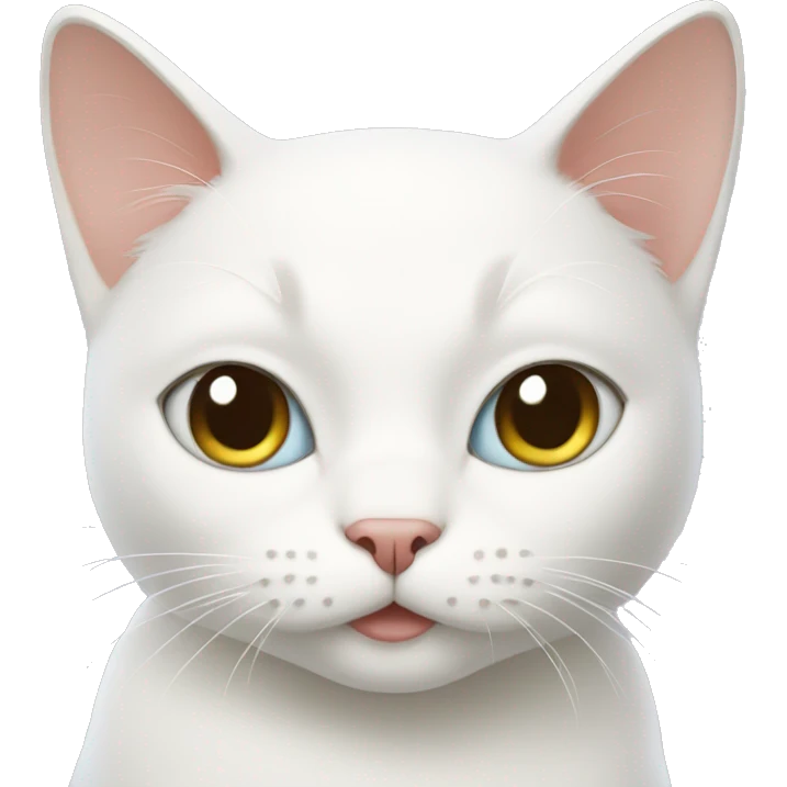 White cat emoji