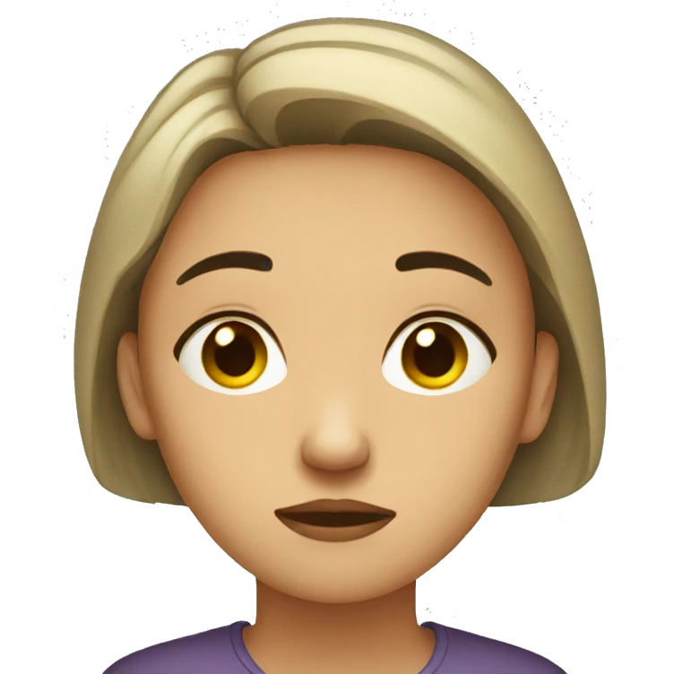 very sad woman emoji