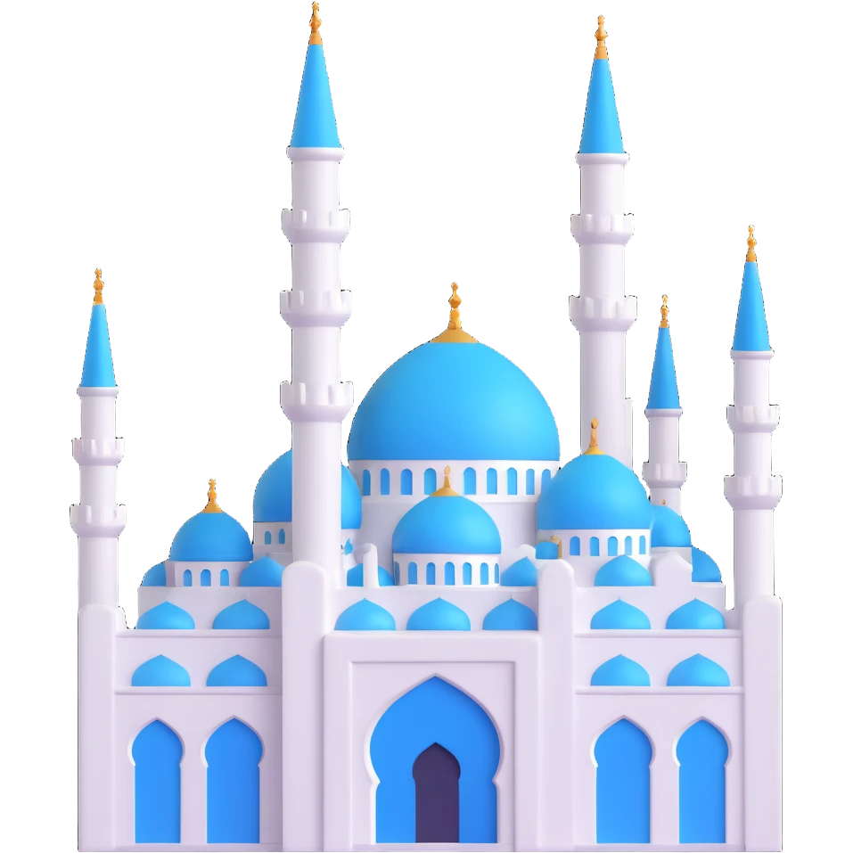 Uzbek Blue Mosque architecture emoji