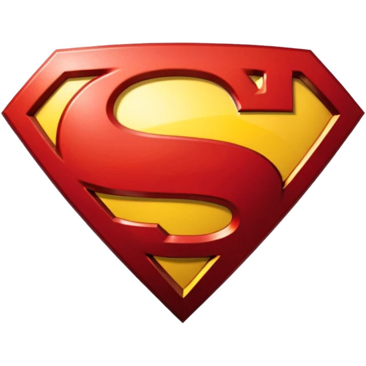 Símbolo de Superman "S" de la nueva película de James Gunn  emoji