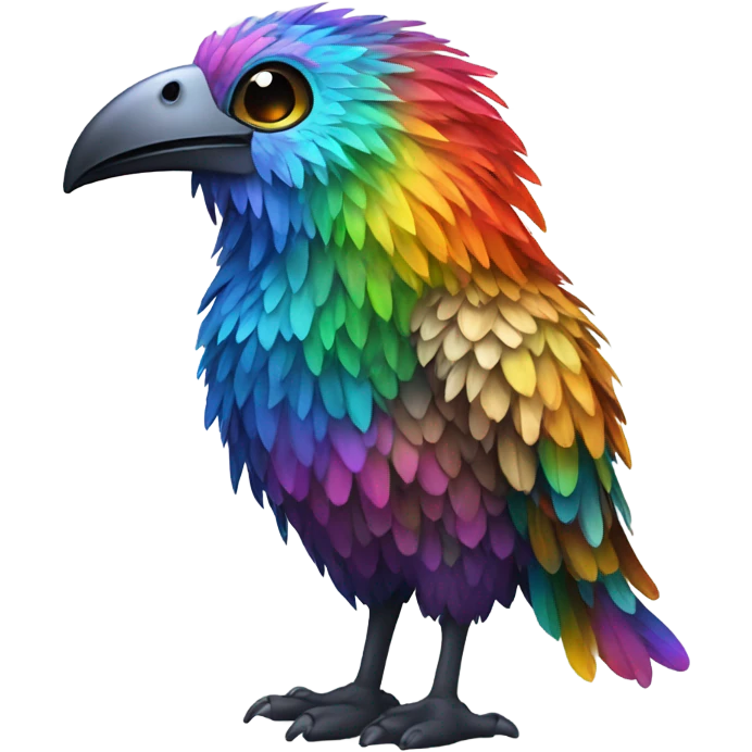 Rainbow animal emoji