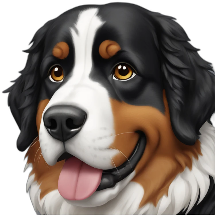 bernese mountain emoji