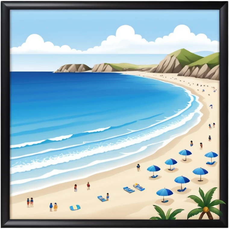 Beach from Lima, Peru emoji