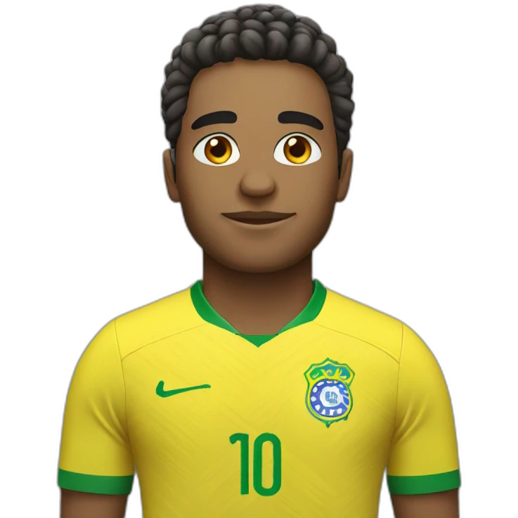 playing brazillian footballer emoji