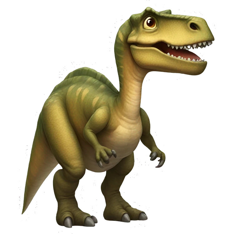 Old dinosaur emoji