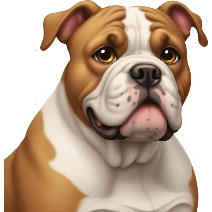 bull dog emoji