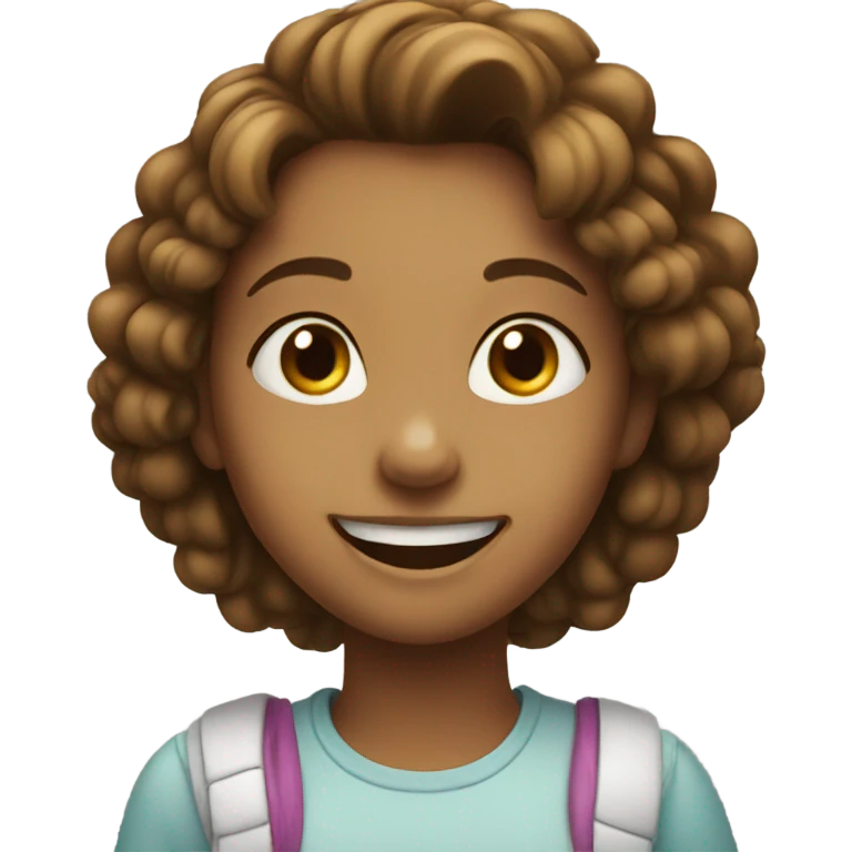 a girl who lol emoji