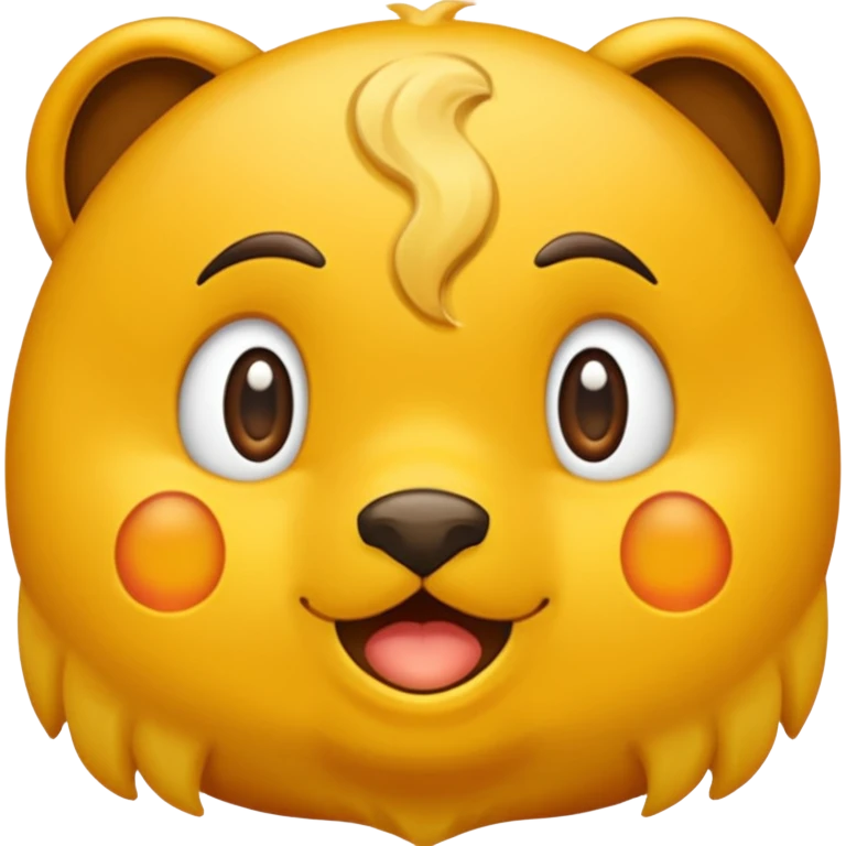 kůň s bílou hlavou emoji