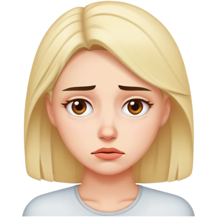 “A woman who is tired of living alone.” emoji