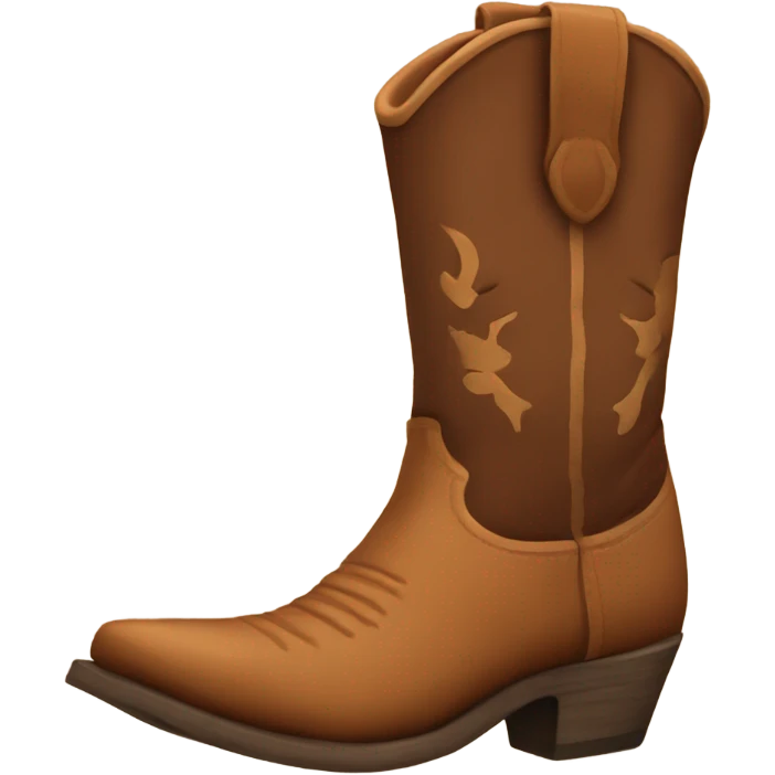 Cowboy boots emoji
