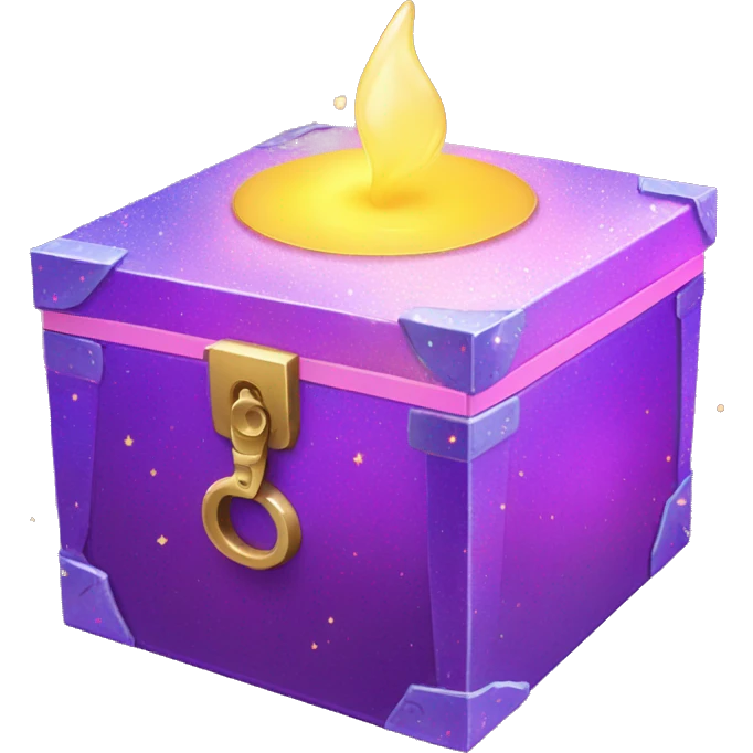 ( 8K ) THE 🪄🪄🪄MAGIC BOX🗿 glittery✨box of magic light emoji