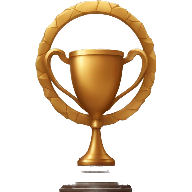bronze trophy emoji