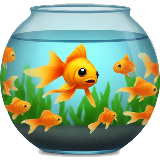 Goldfish bowl emoji