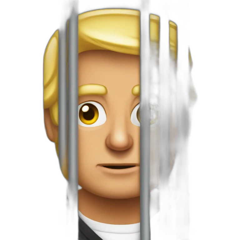 trump-in-jail-cell emoji