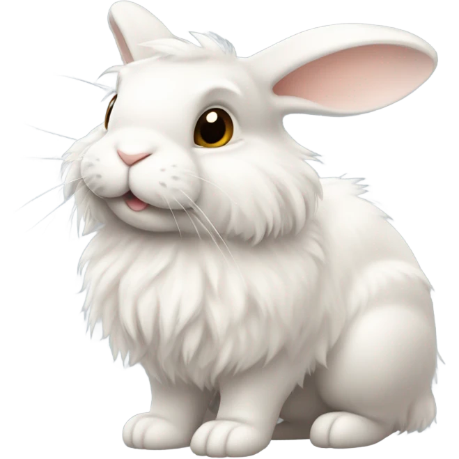 Fluffy Bunny emoji
