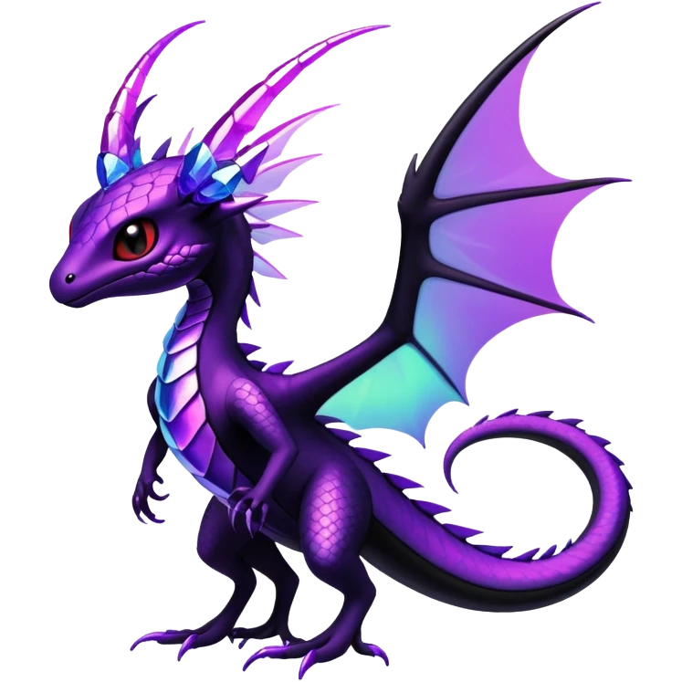 Punk’ish Edgy Futuristic Badass Dark Gothic Flygon-Aurorus-Amaura-Hybrid-Creature emoji