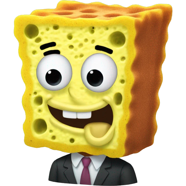 sponge bob square pants emoji