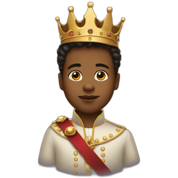 Little boy king emoji