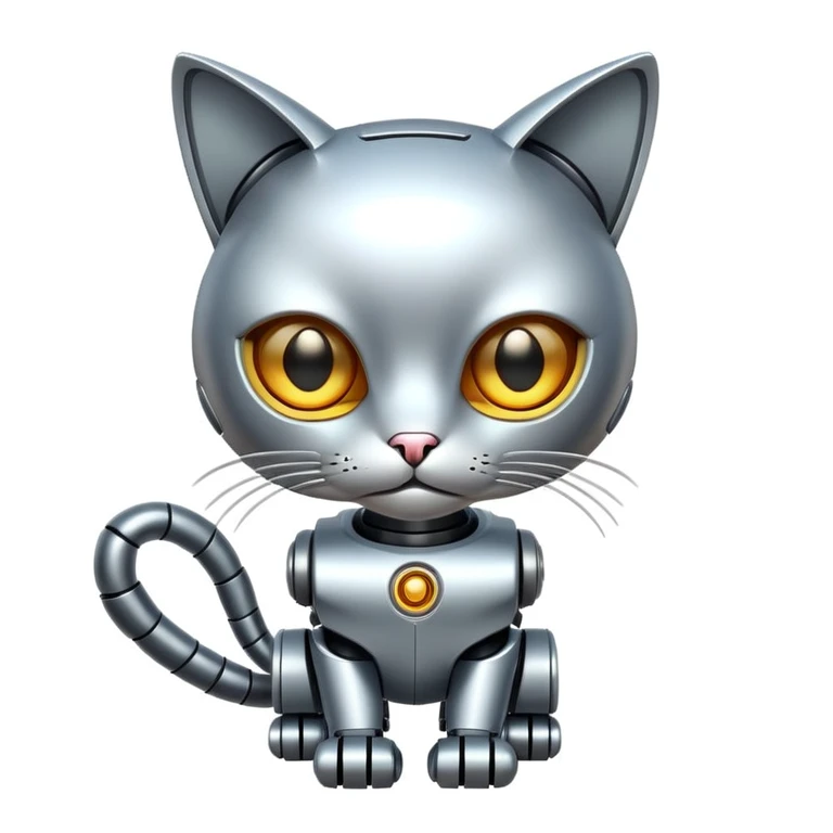 cat robot emoji