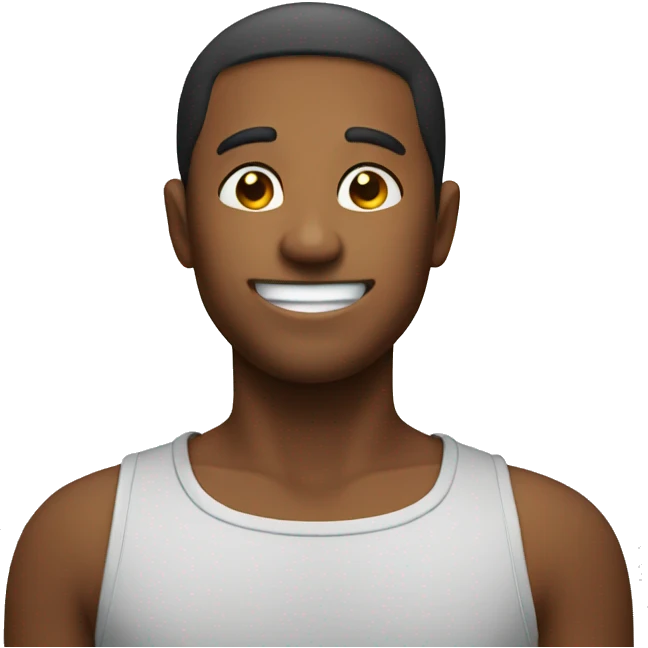 Round happy emoji  emoji