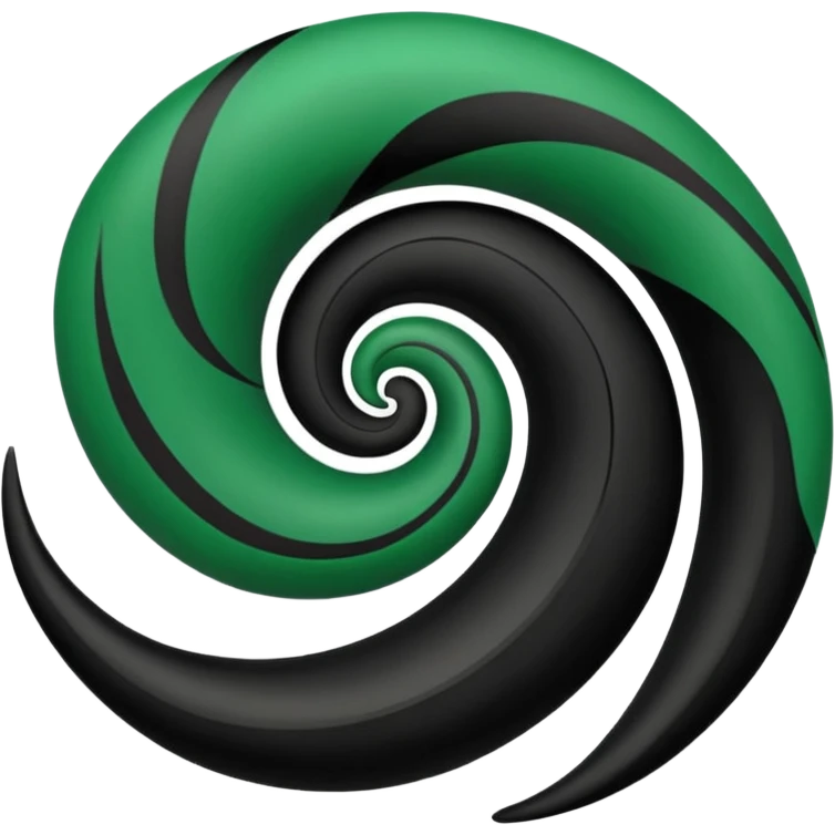 Unity Māori koru design at top emoji