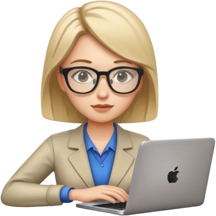 it-specialist-with-laptop-and-code-female emoji