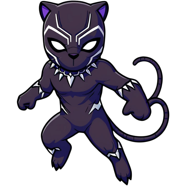 black panther emoji